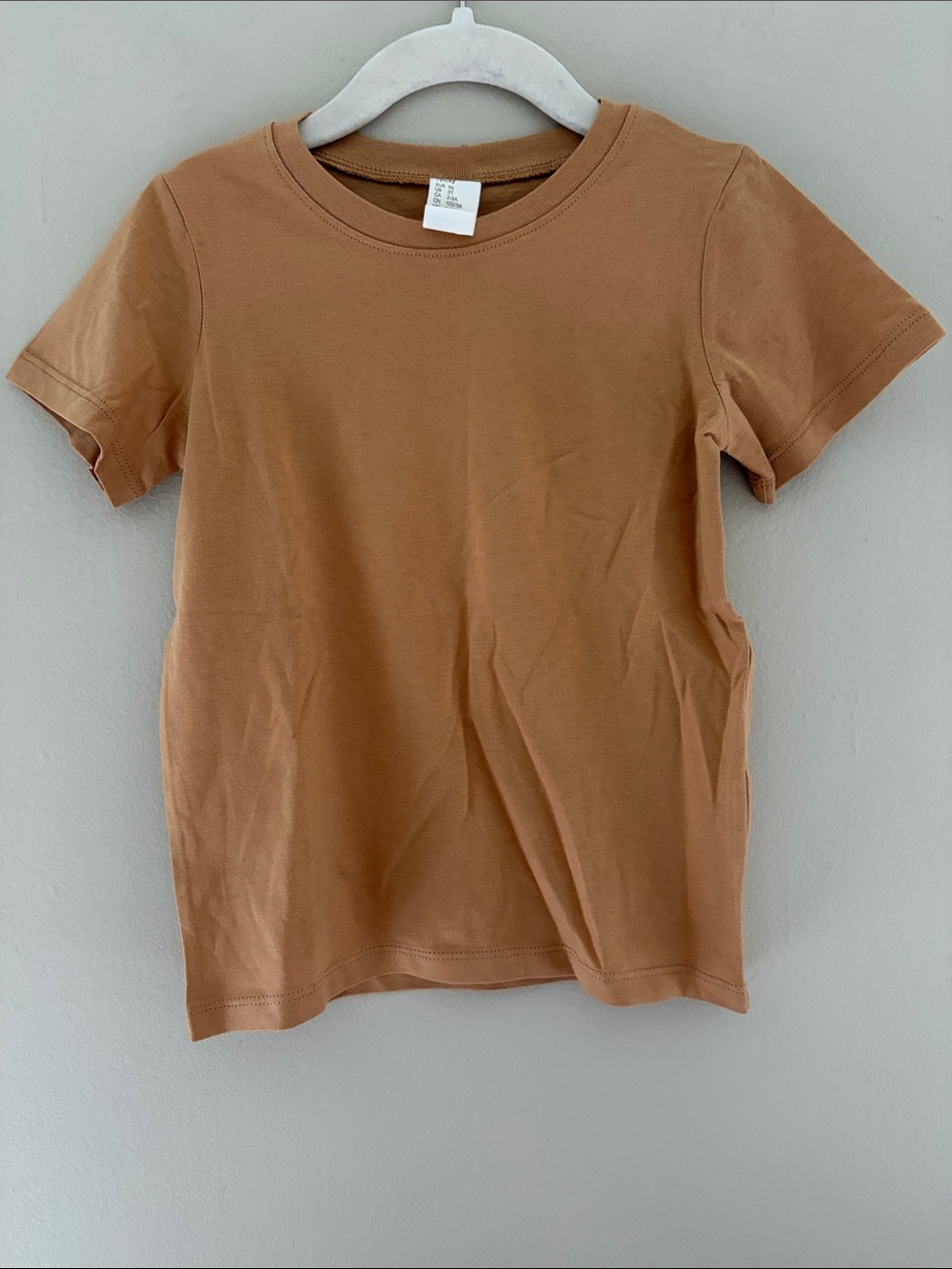 H&M Brown Short Sleeve T-Shirt 3T